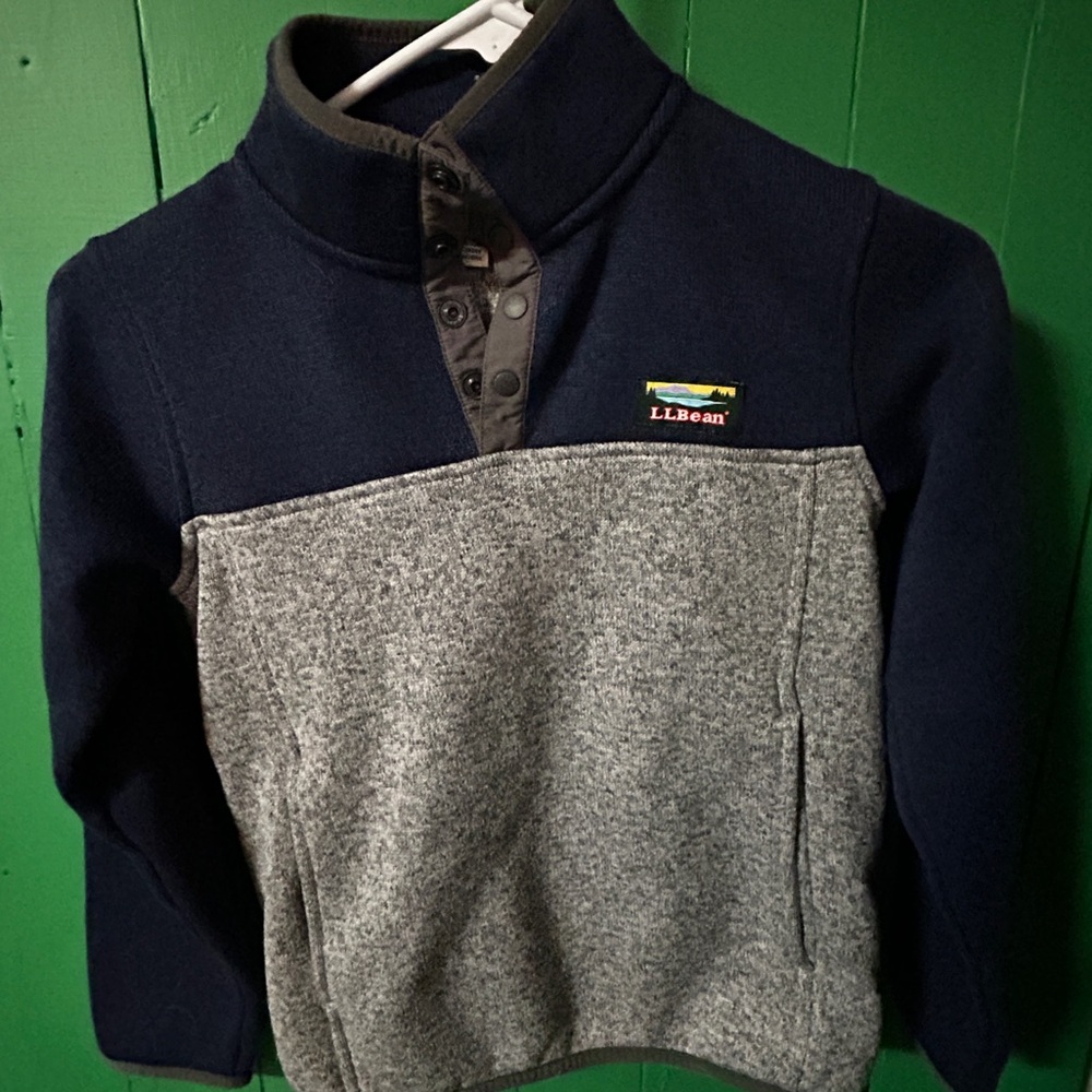LL Bean Kids Heavy Sweater/Sweatshirt size 8